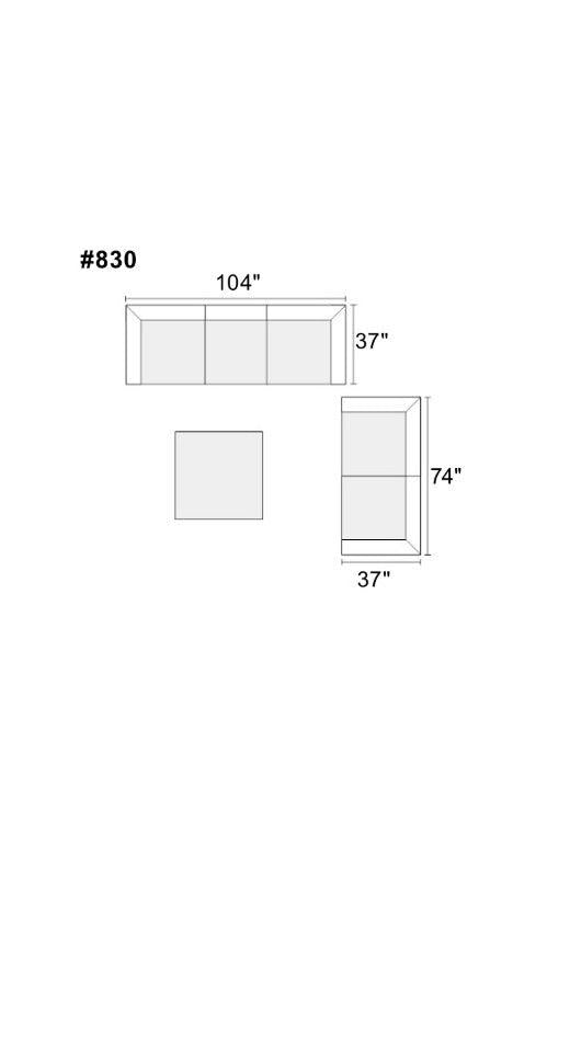 Living Room Furniture Grey Chenille Modular Sofa Set 6pc Set Sofa LoveseatModern Couch 4x Corner Wedge 1x Armless Chairs and 1x Ottoman Plywood