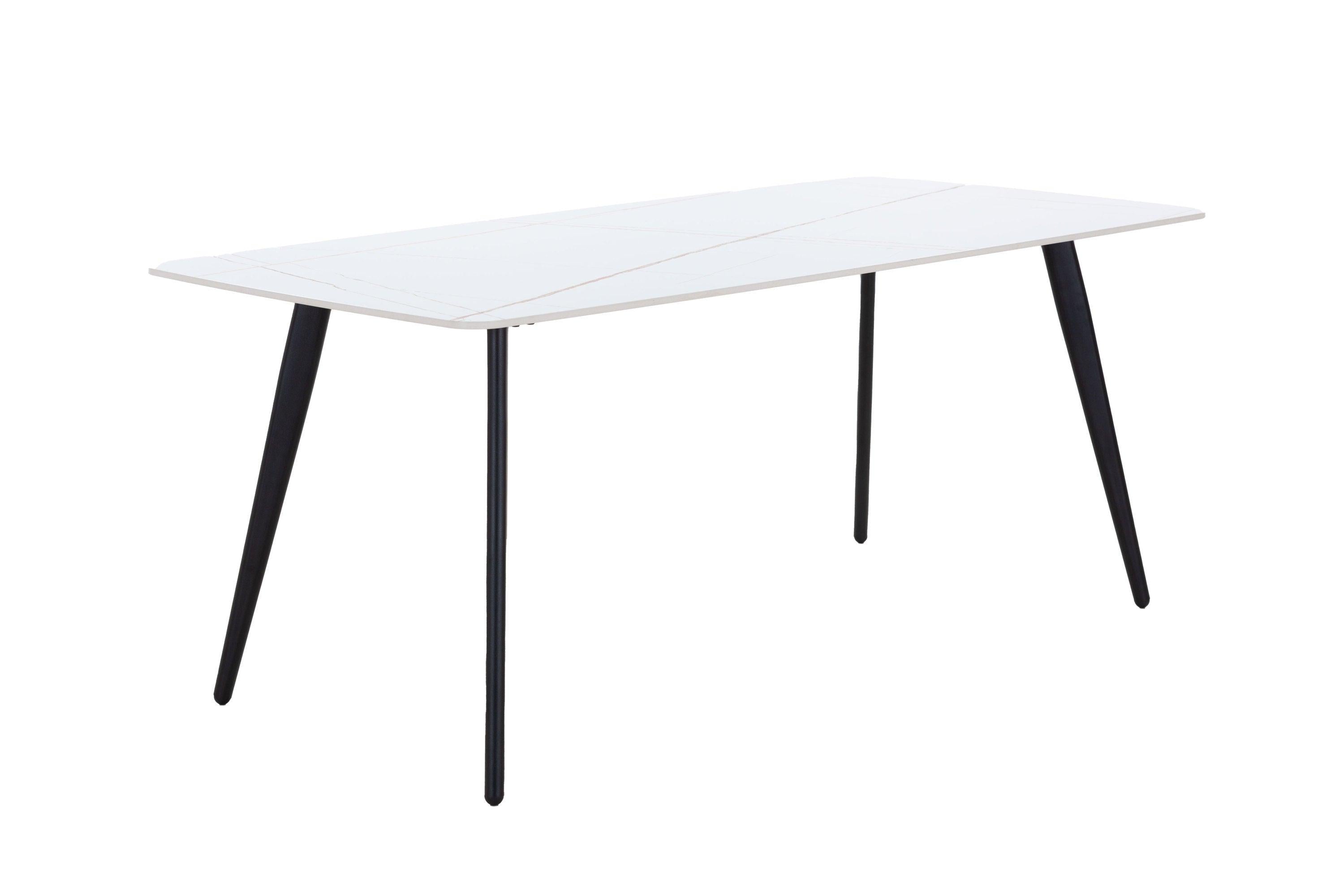 Porcelain Dining Table White 63'' image