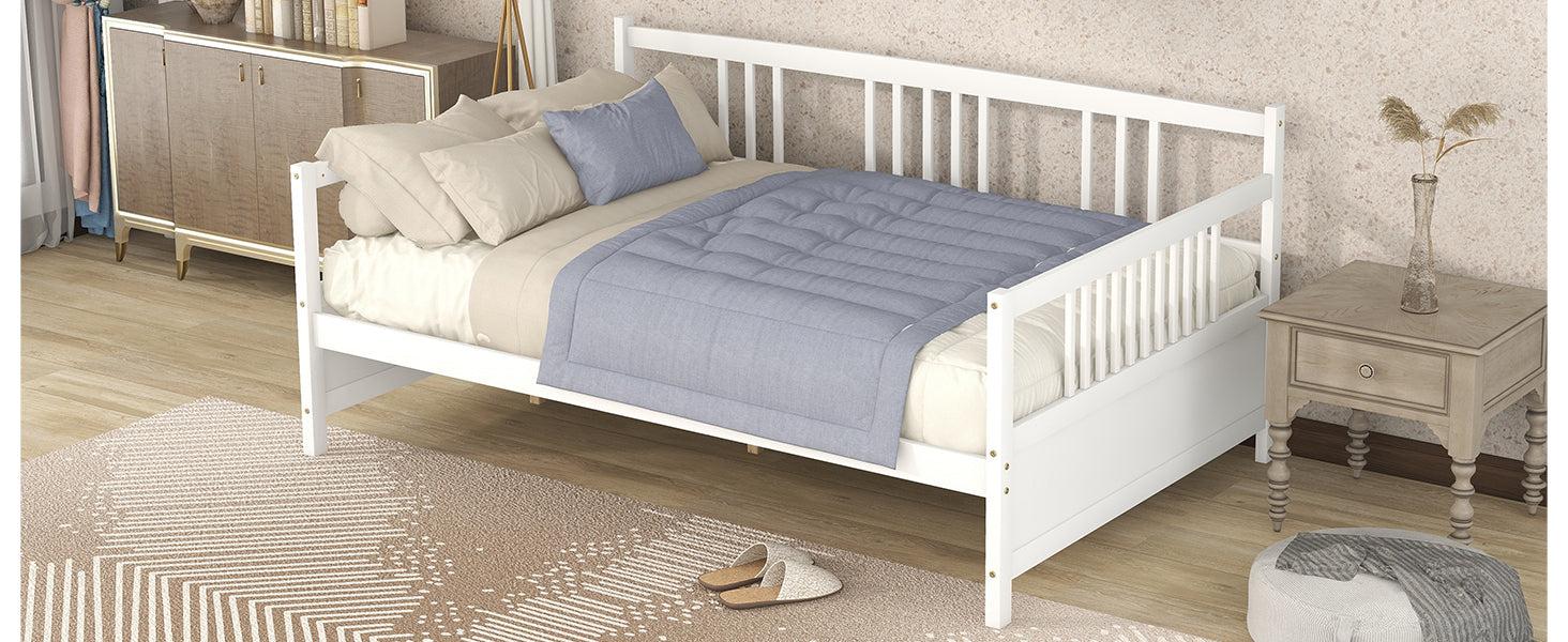 Full Size Daybed with Support Legs, Espresso