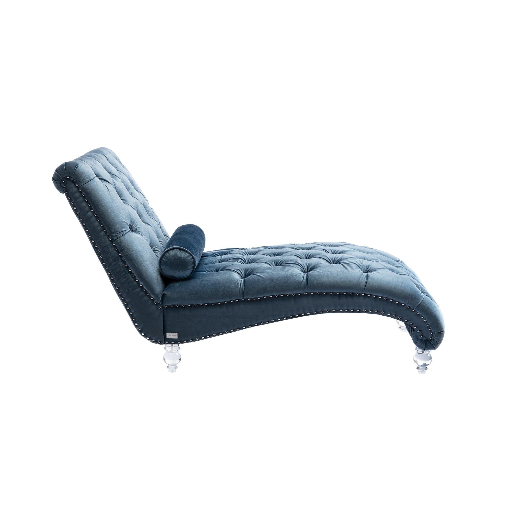 Leisure concubine sofa  with  acrylic  feet