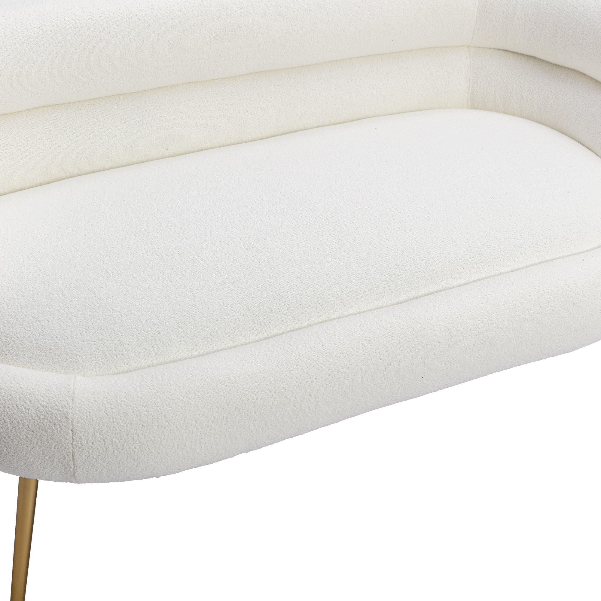 Accent  Chair  ,leisure sofa  with  Golden  feet