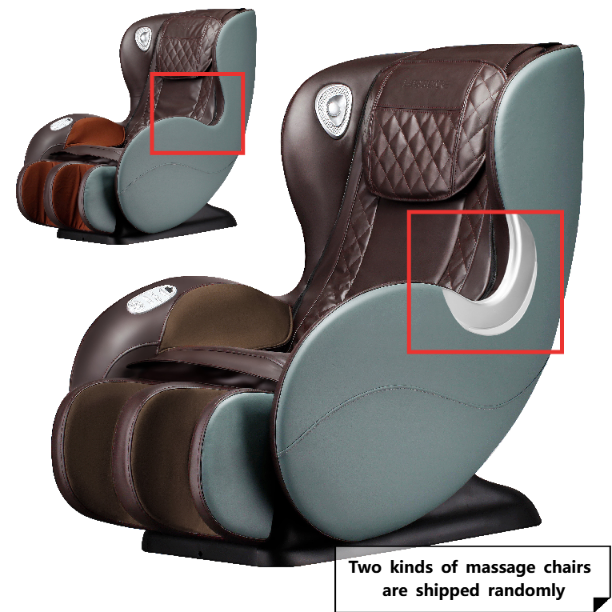 Massage Chairs SL Track Full Body and Recliner, Shiatsu Recliner, Massage Chair with Bluetooth Speaker-Green