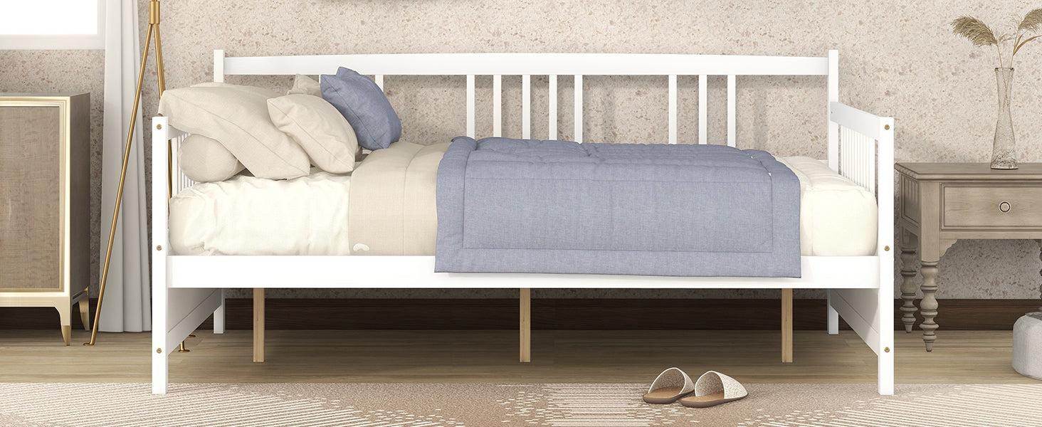 Full Size Daybed with Support Legs, Espresso