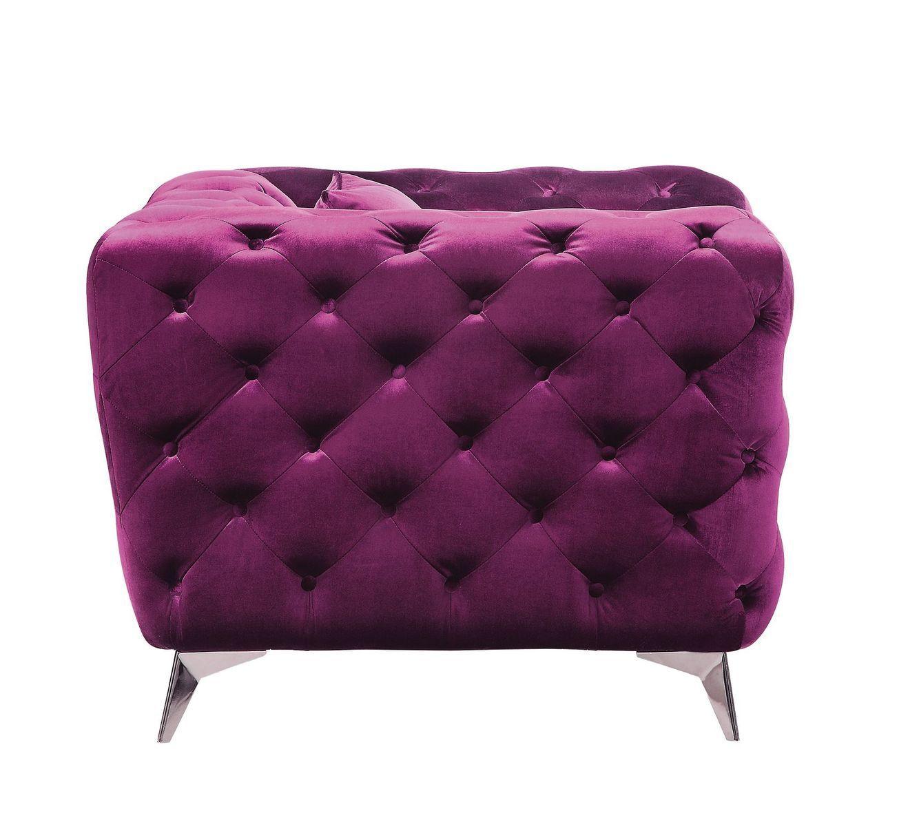 ACME Atronia Sofa, Purple Fabric 54905