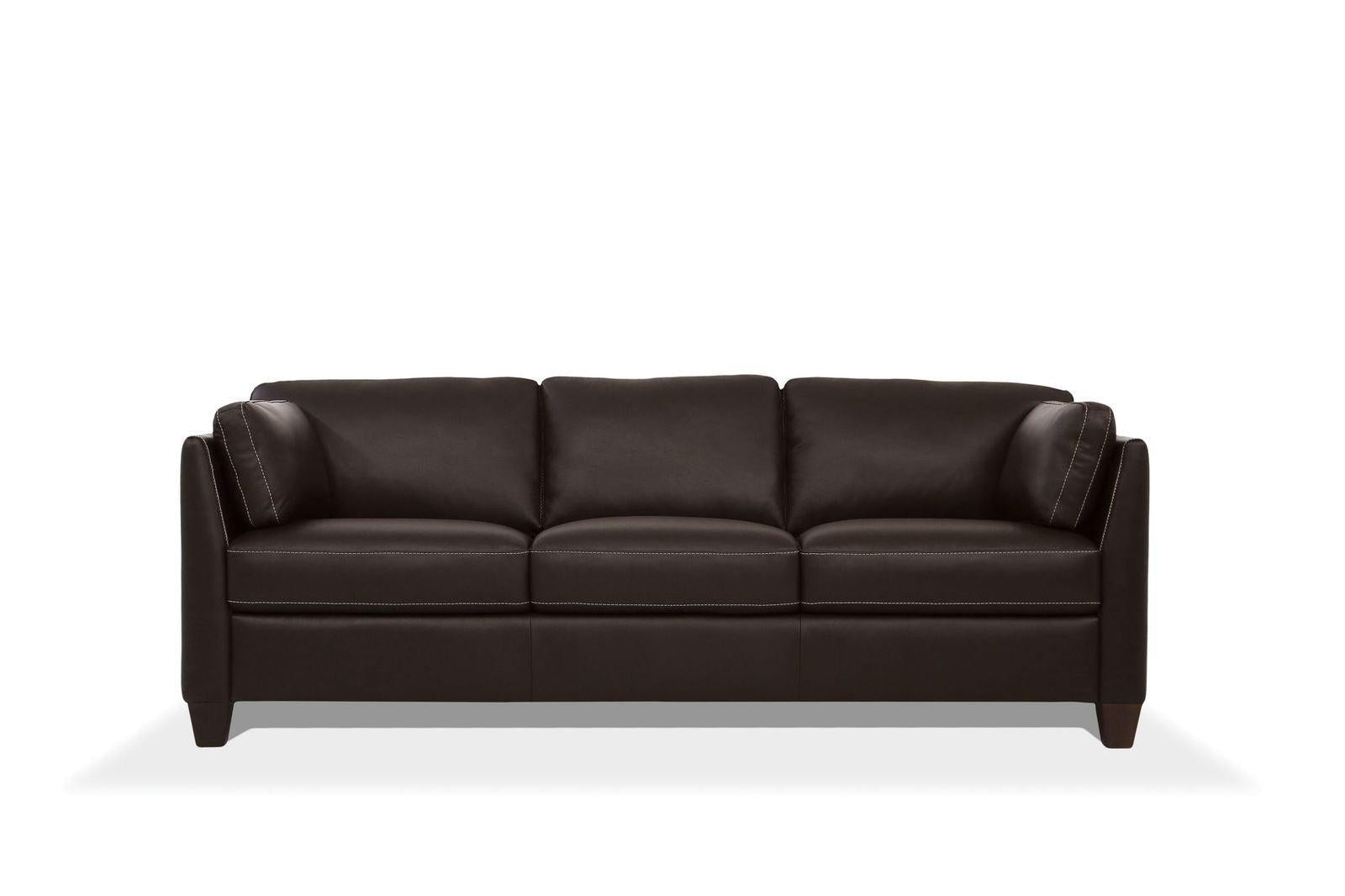 ACME Matias Sofa, Chocolate Leather 55010