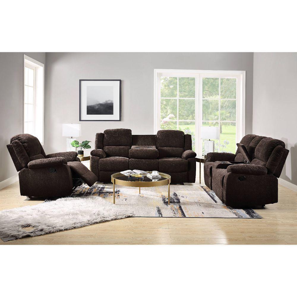 ACME Madden Sofa (Motion), Brown Chenille 55445