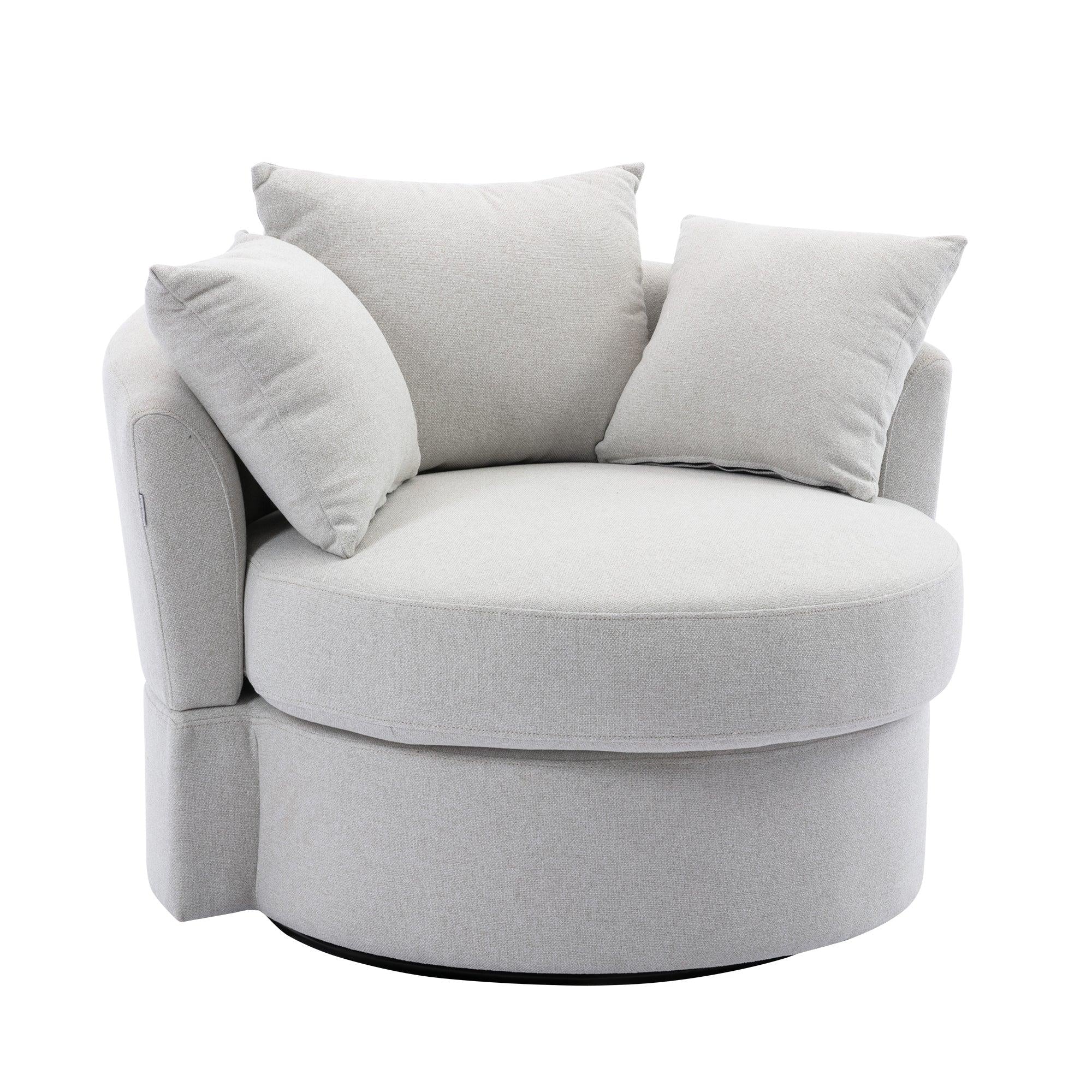 Modern  Akili swivel accent chair  barrel chair  for hotel living room /Modern  leisure chair