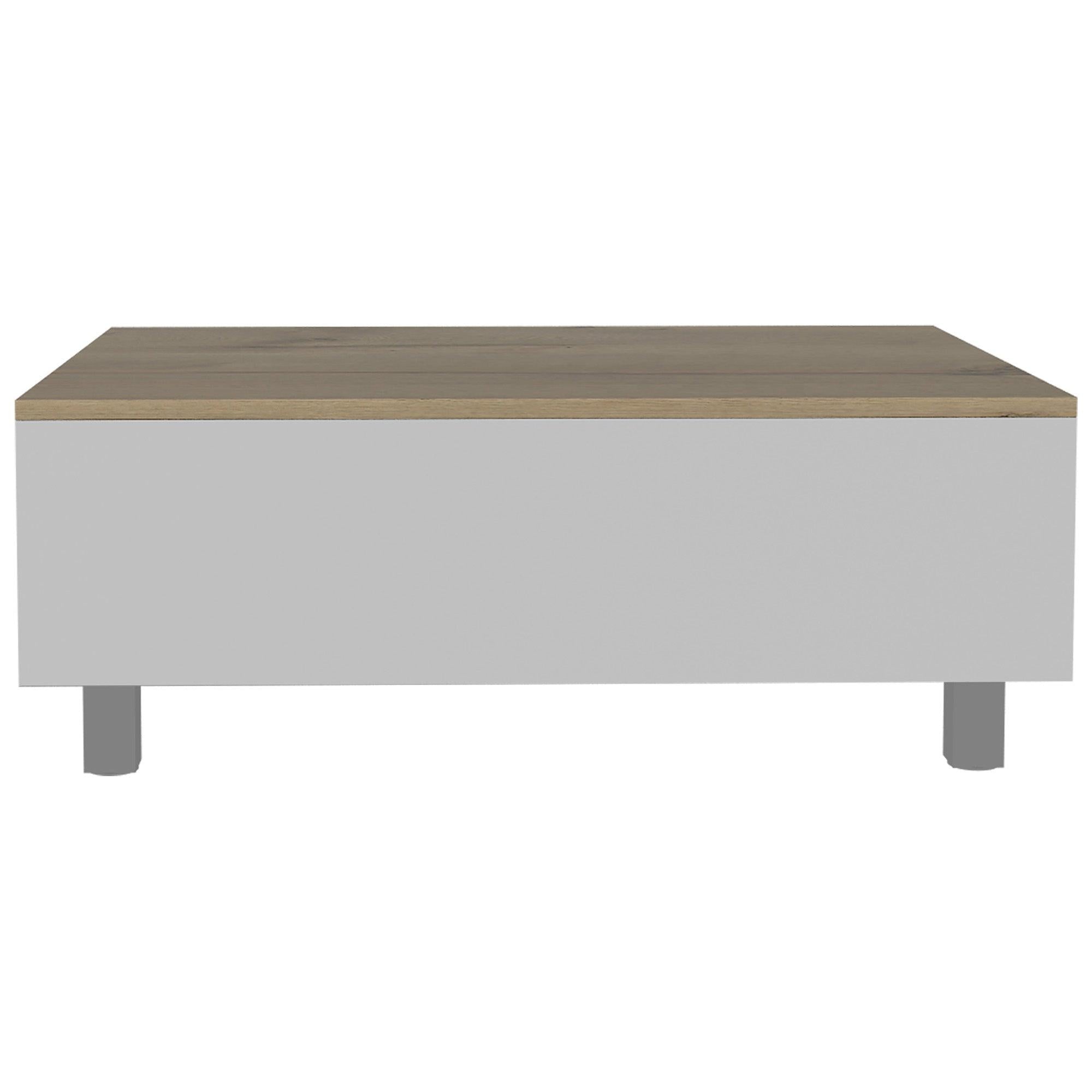 Tilton Rectangle Lift Top  Coffee Table White Oak