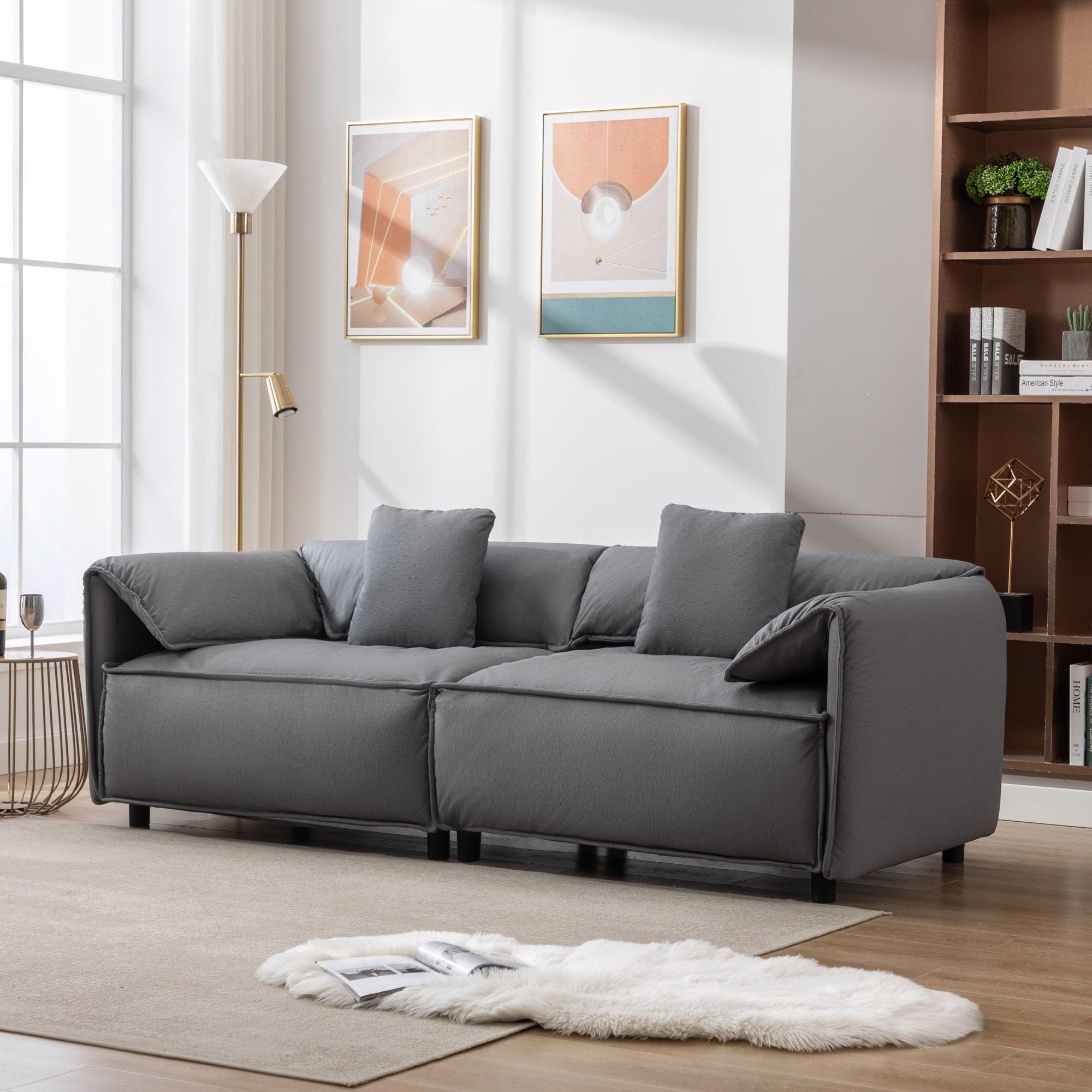 LuxuryModern Style Living Room Upholstery Sofa