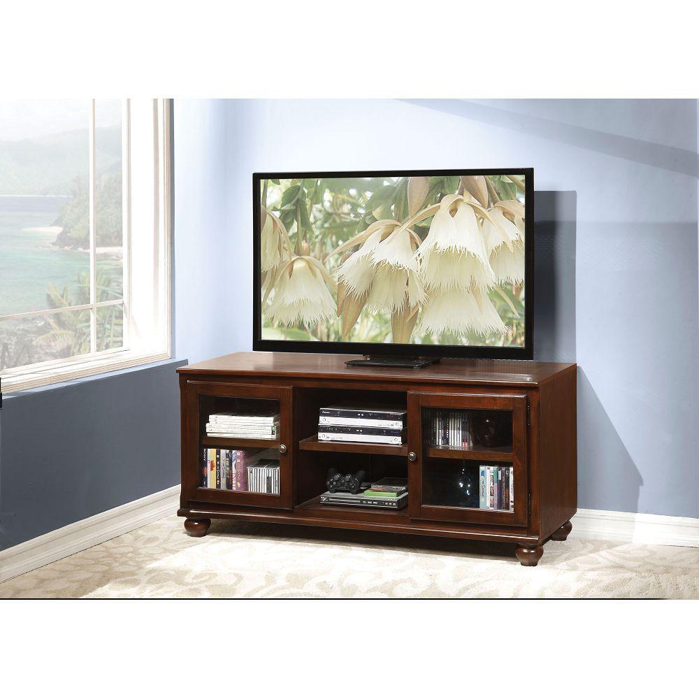 ACME Dita TV Stand in Walnut 91108 image