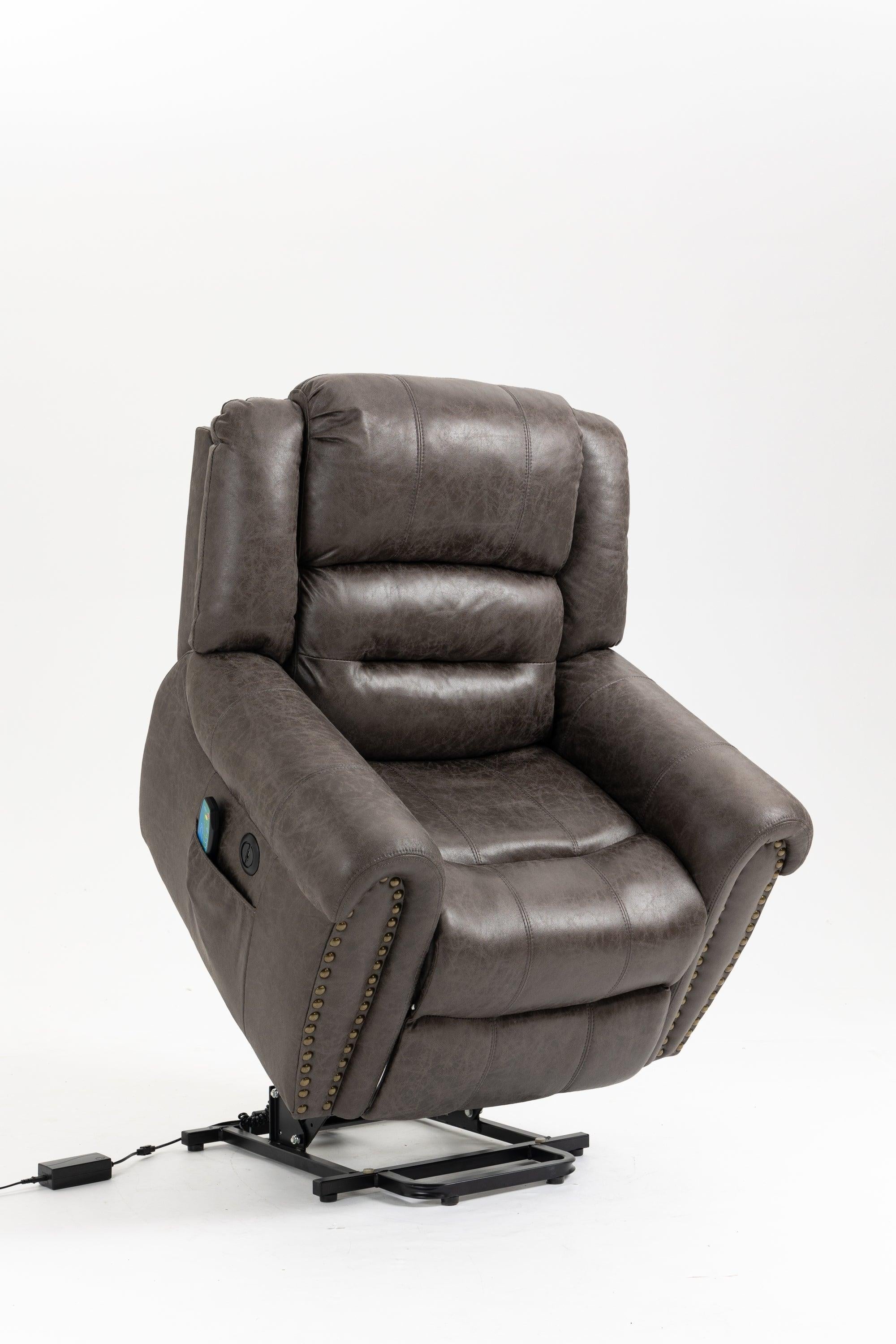 Recliners Lift Chair Relax Sofa Chair Livingroom Furniture Living Room Power Electric Reclining for Elderly image