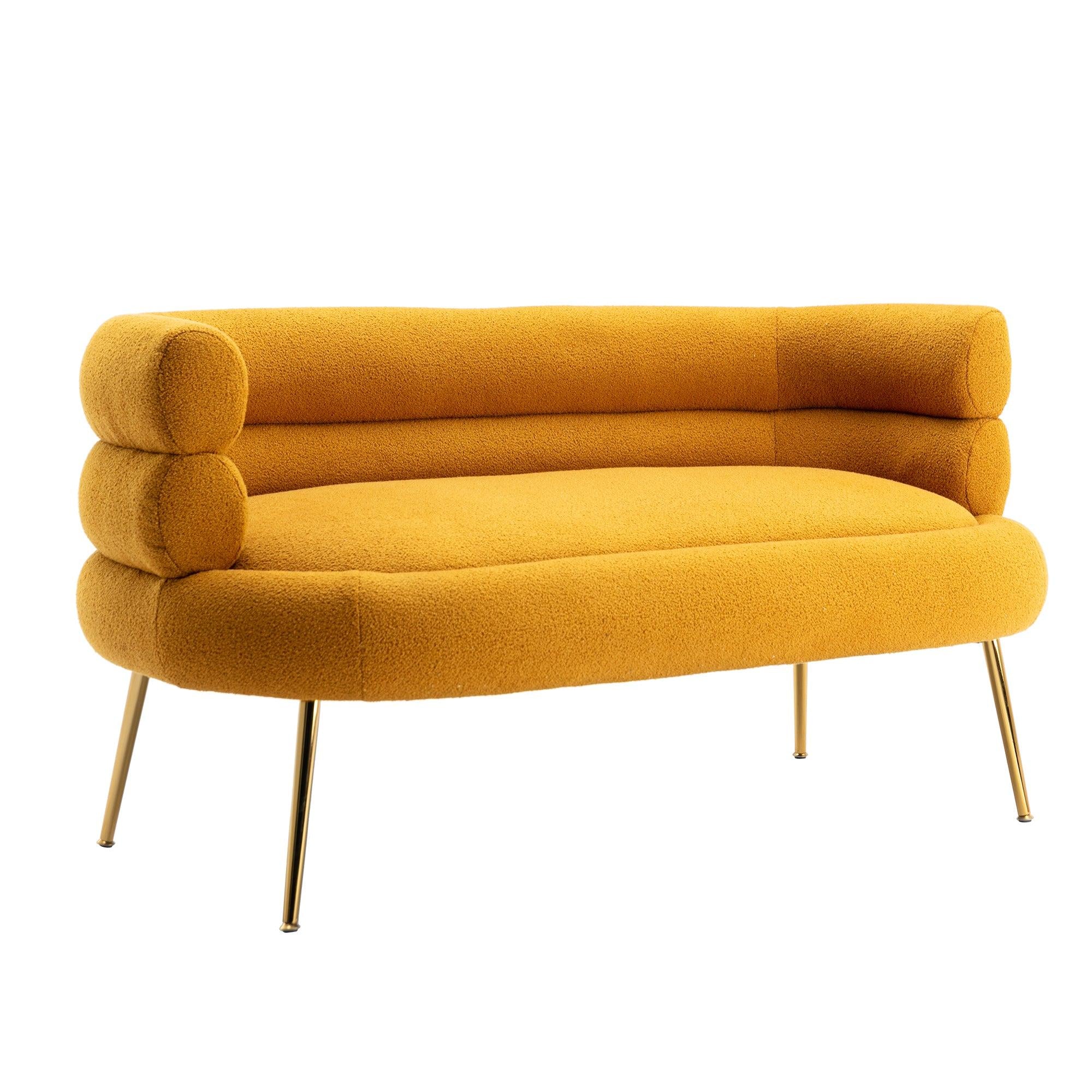 Accent  Chair  ,leisure sofa  with  Golden  feet