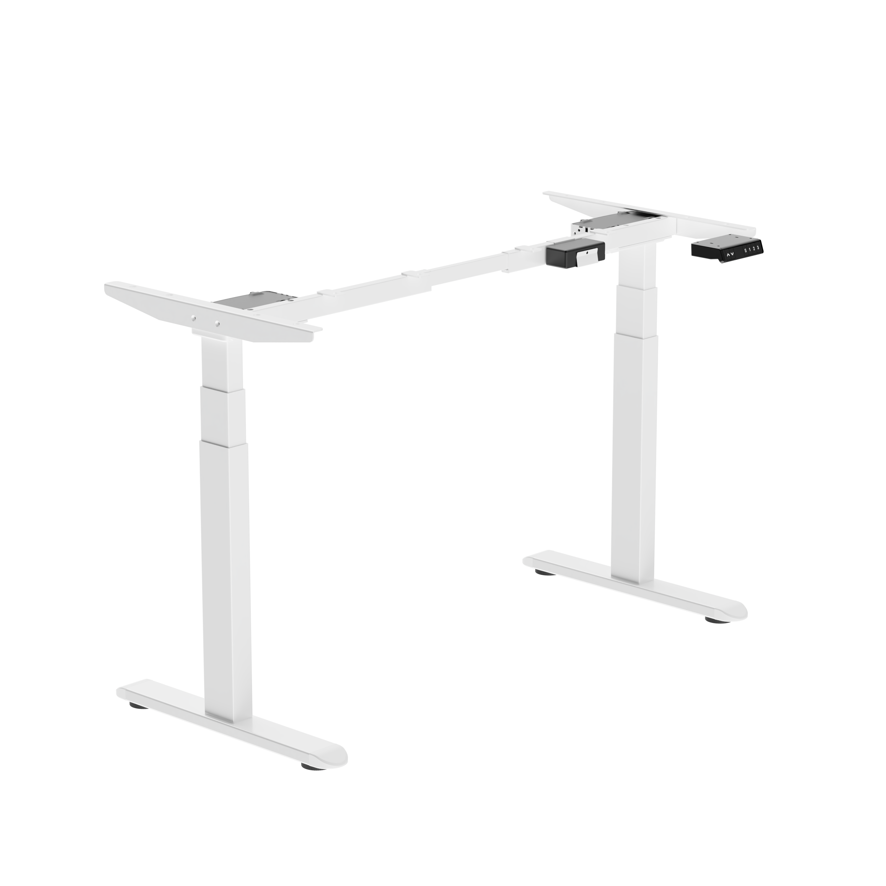 Electric Stand up Desk Frame - ErGear Height Adjustable Table Legs Sit Stand Desk Frame Up to  Ergonomic Standing Desk Base Workstation Frame Only