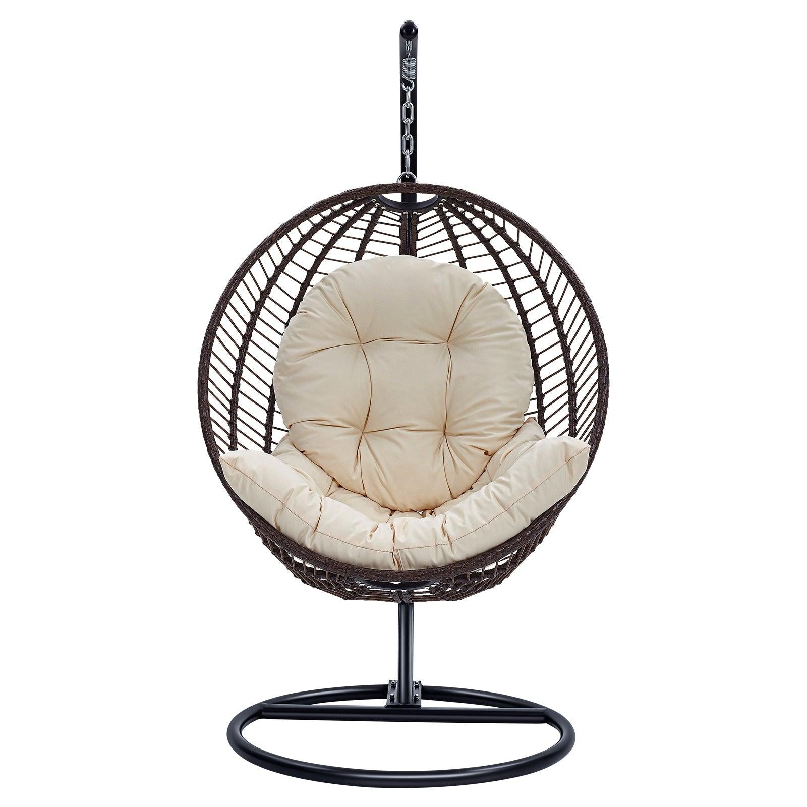 ROUND SHAPE SWING CHAIR PATIO GRADEN HOME image