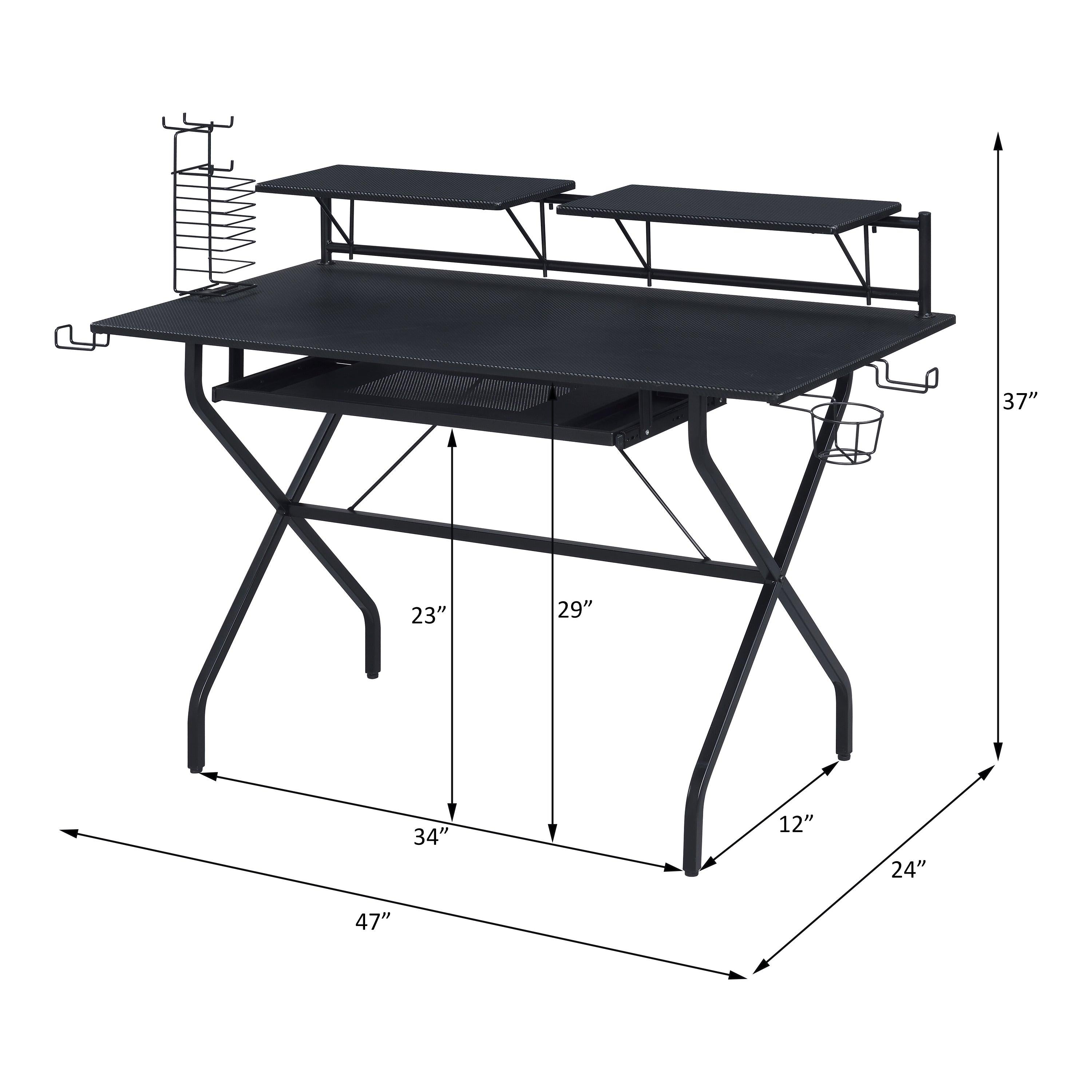 ACME Hartman Computer Desk, Black 92870