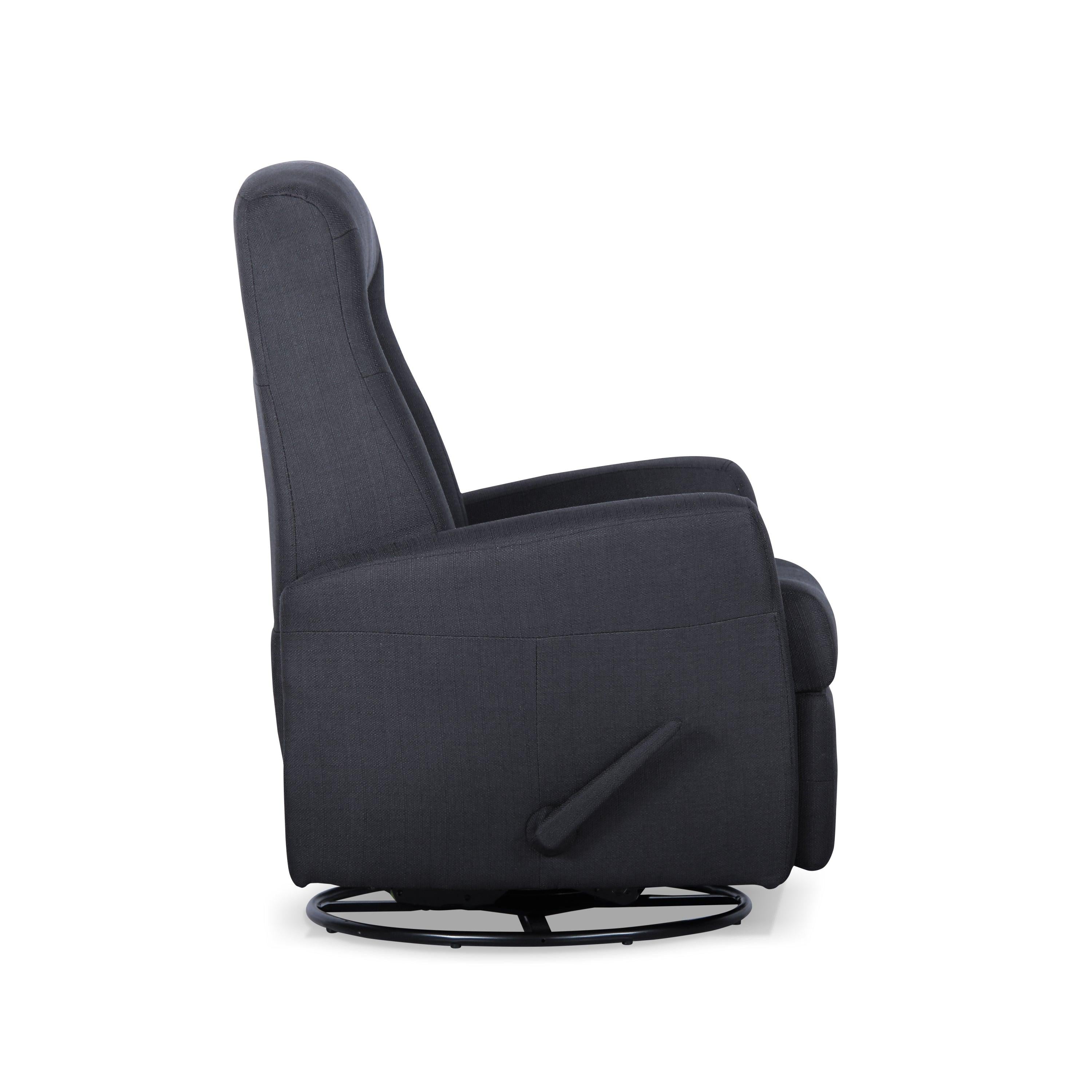 Burren Handle Manual Glider Swivel Recliner