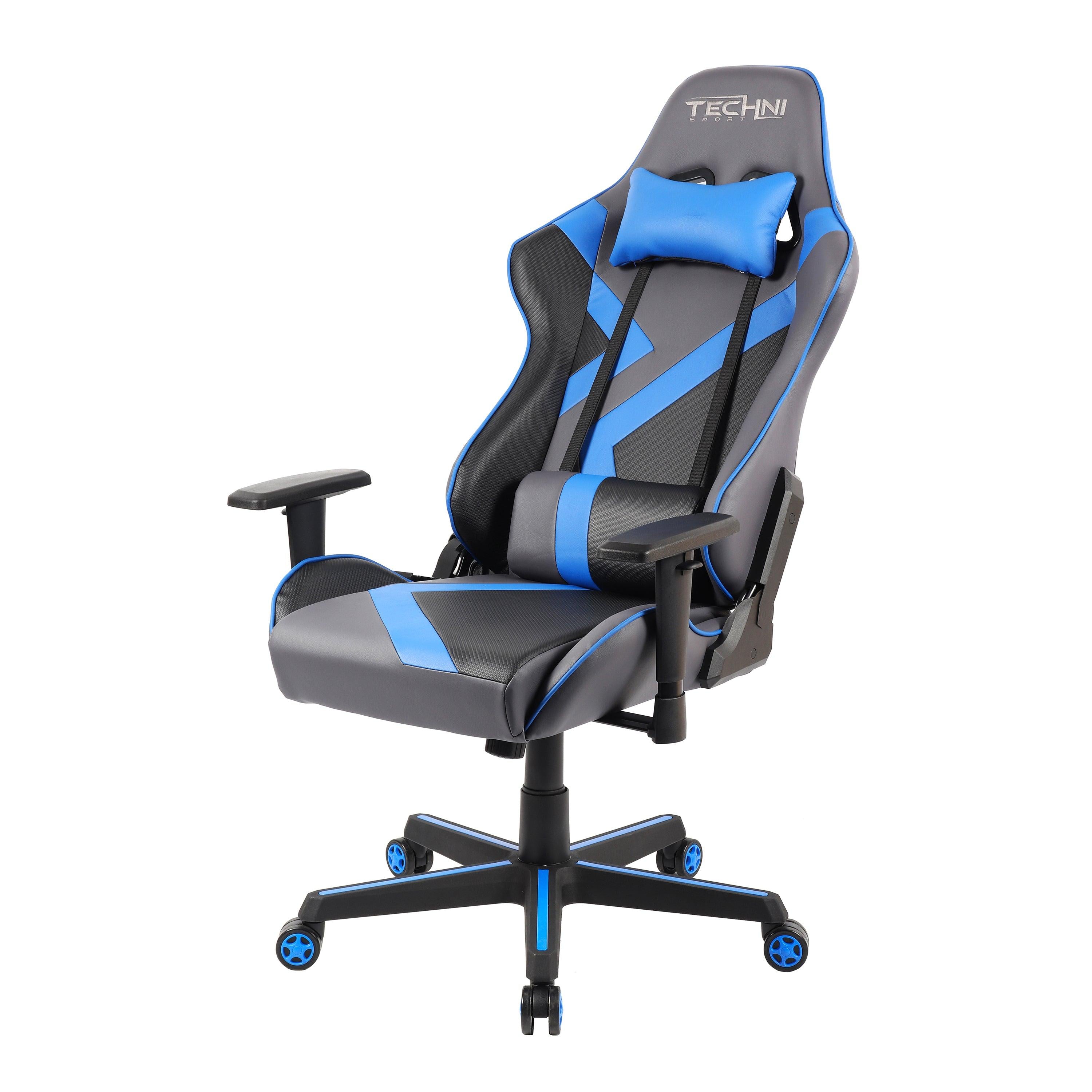 Techni Sport TS-70 Office-PC Gaming Chair, Blue