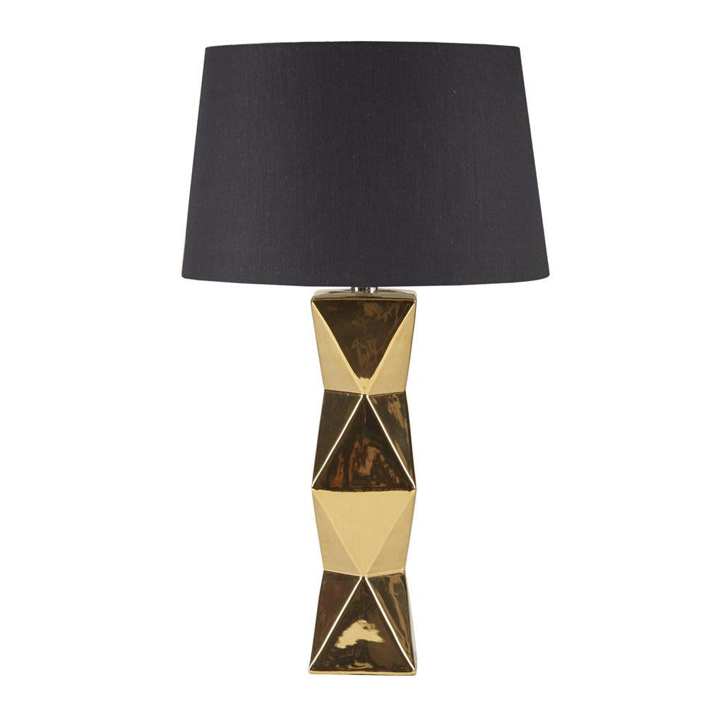 Kenlyn Geometric Ceramic Table Lamp