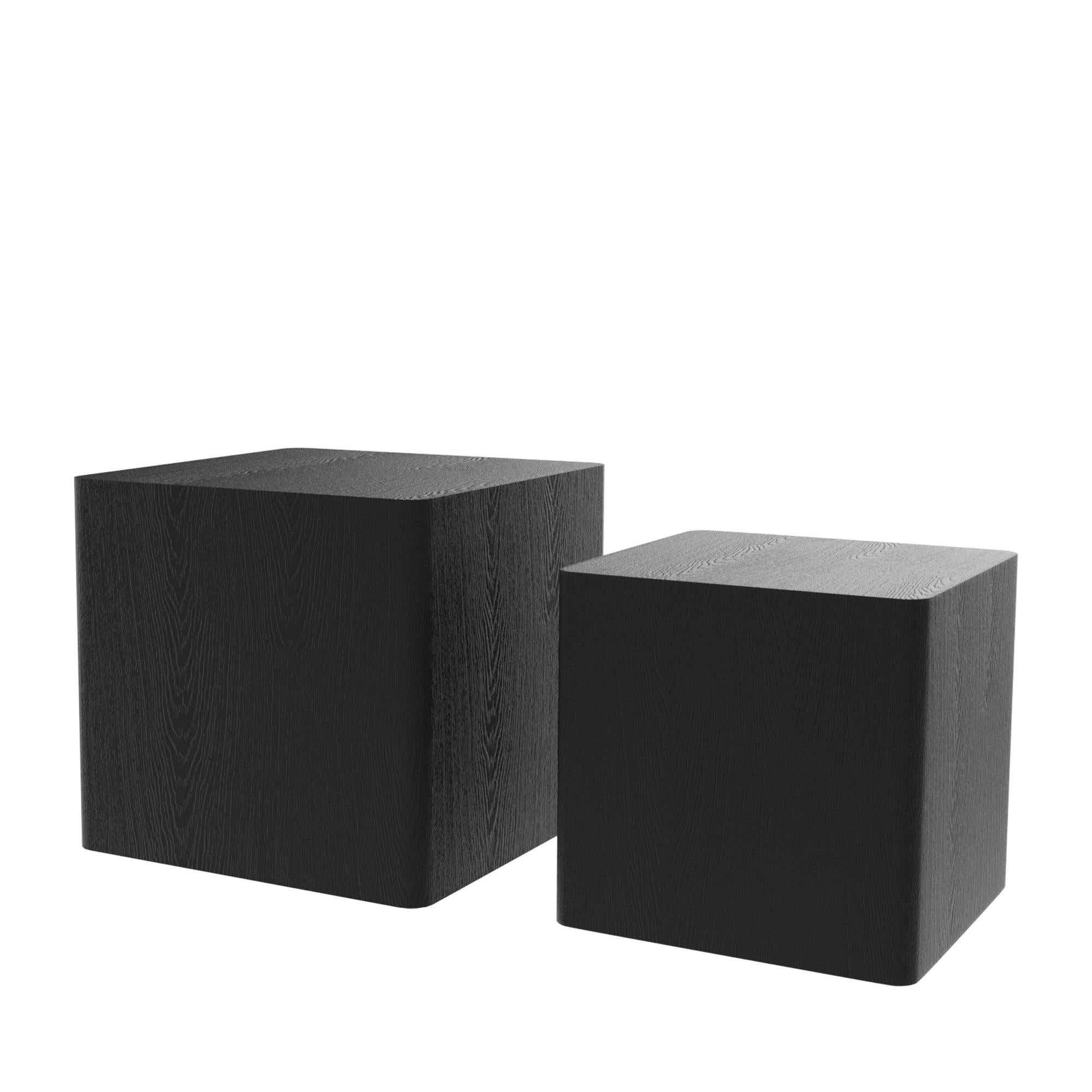 MDF Nesting table/side table/coffee table/end table for living room,office,bedroom Black