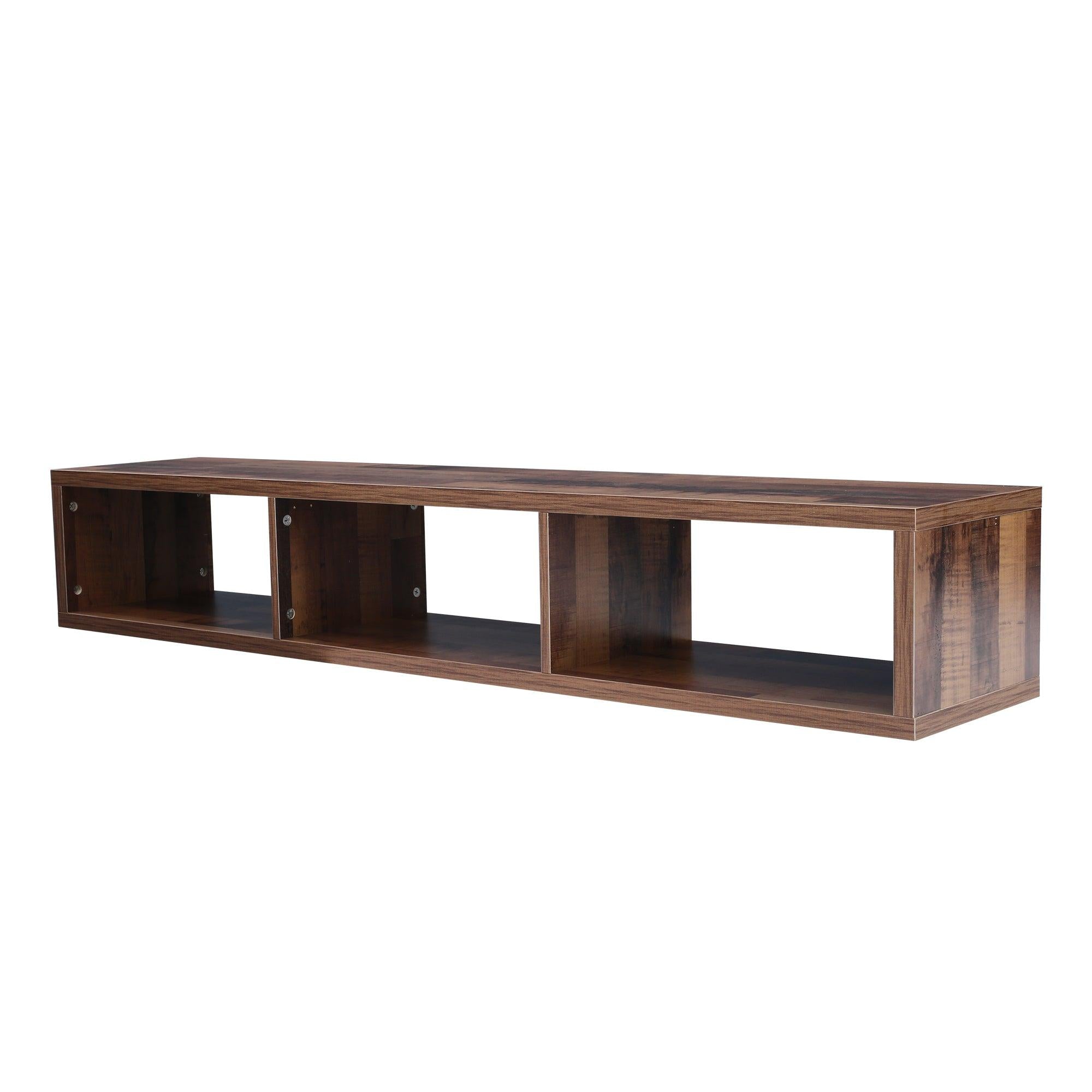 Shallow Floating TV Console, 60"