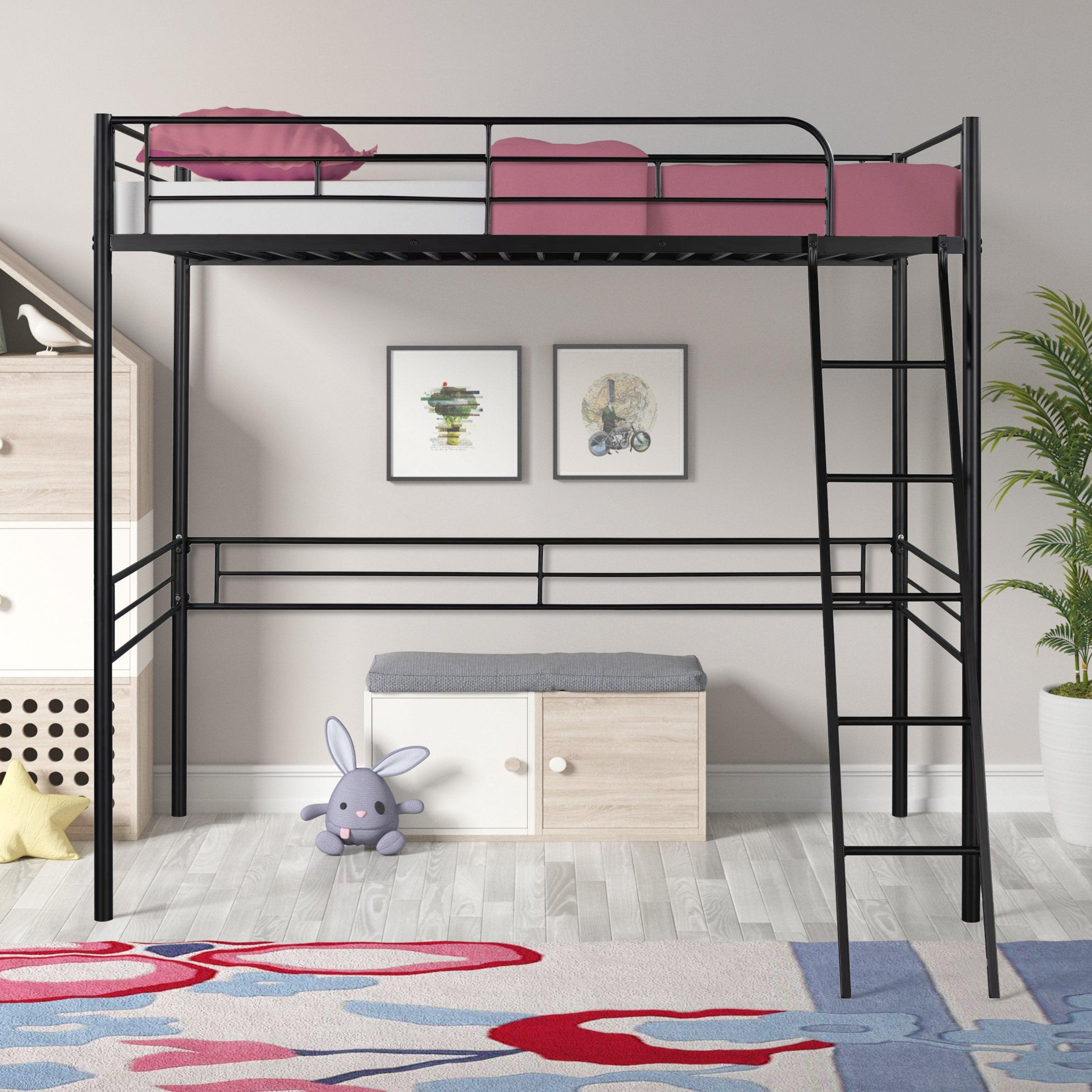 Metal Loft Bed image