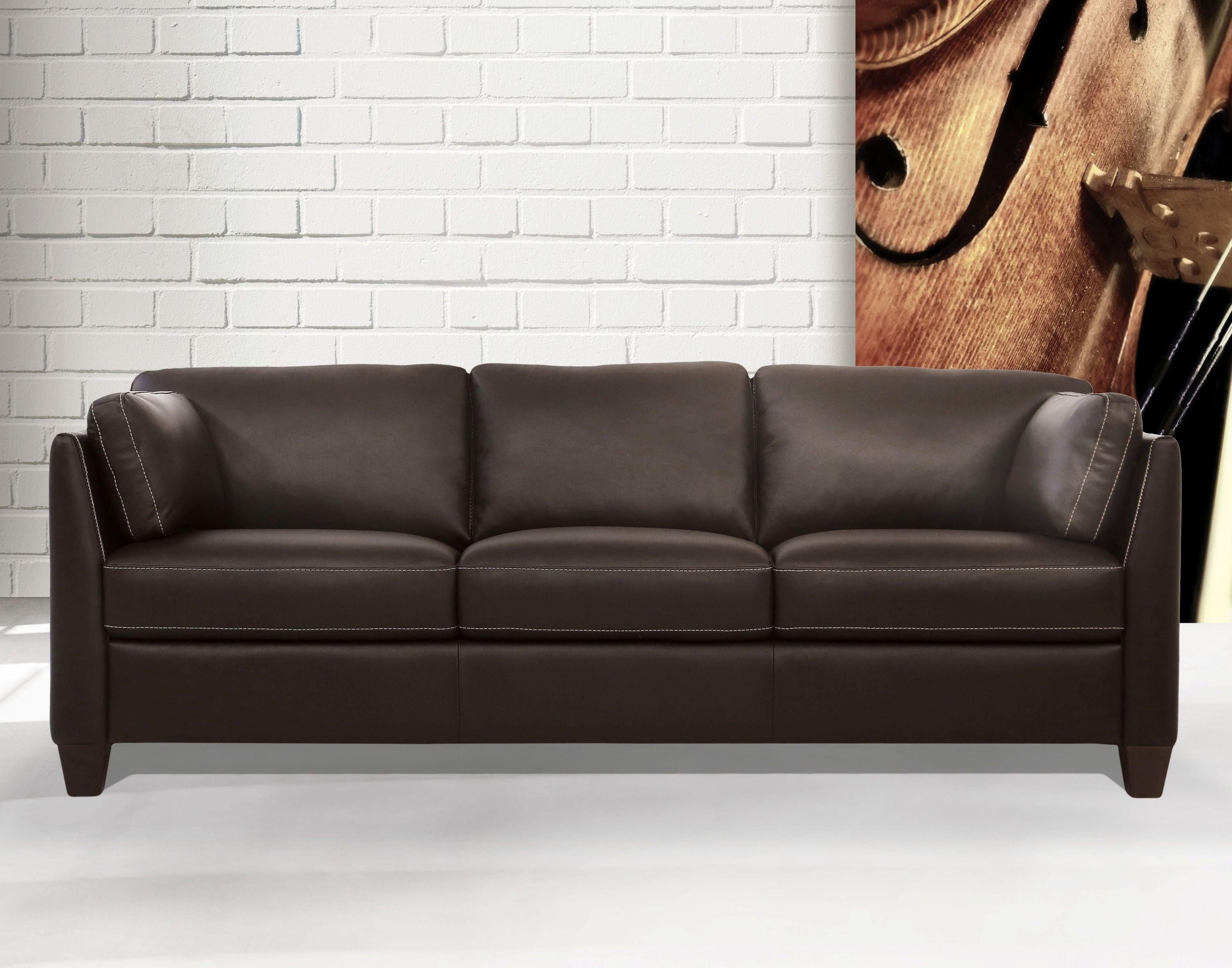 ACME Matias Sofa, Chocolate Leather 55010 image