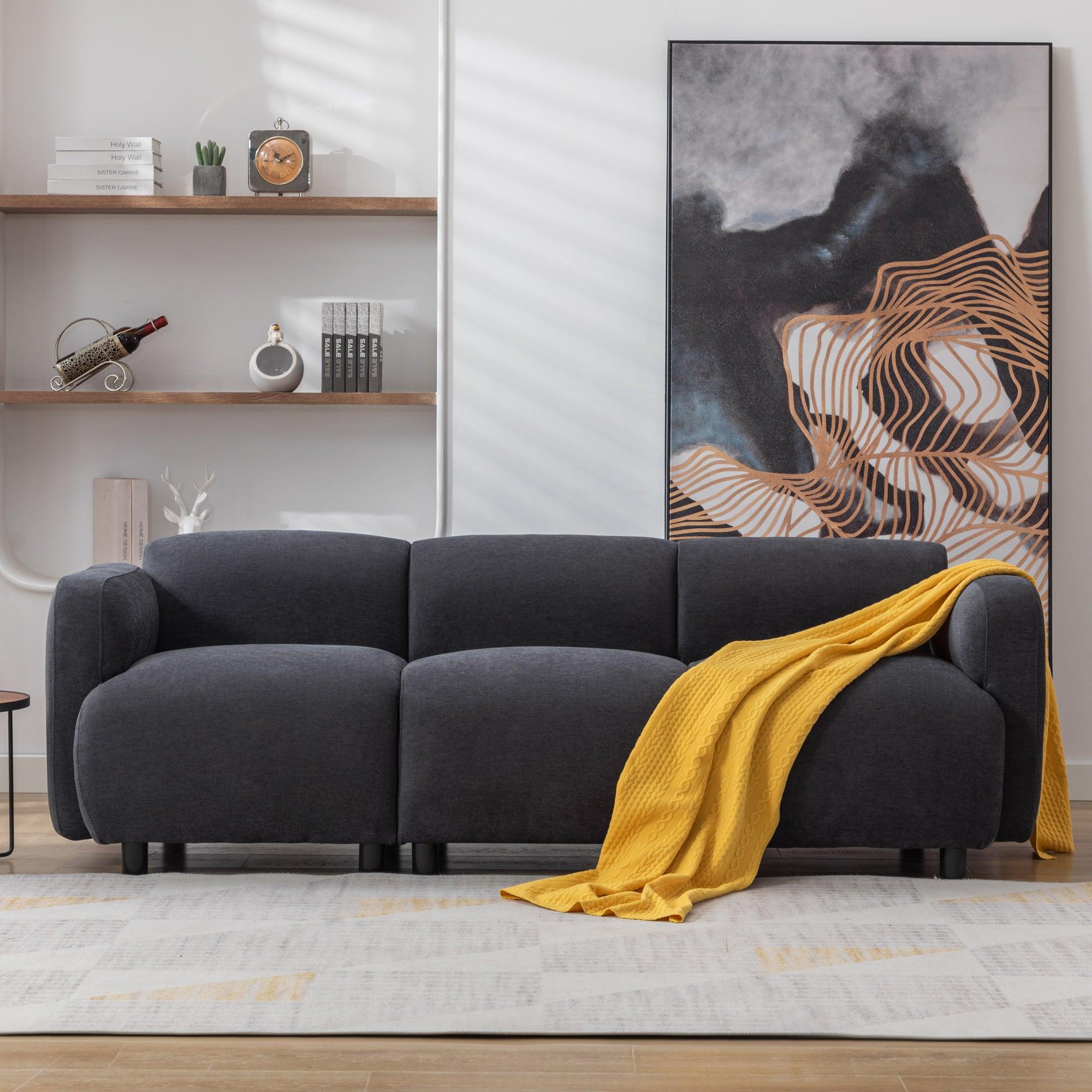 LuxuryModern Style Living Room Upholstery Sofa image