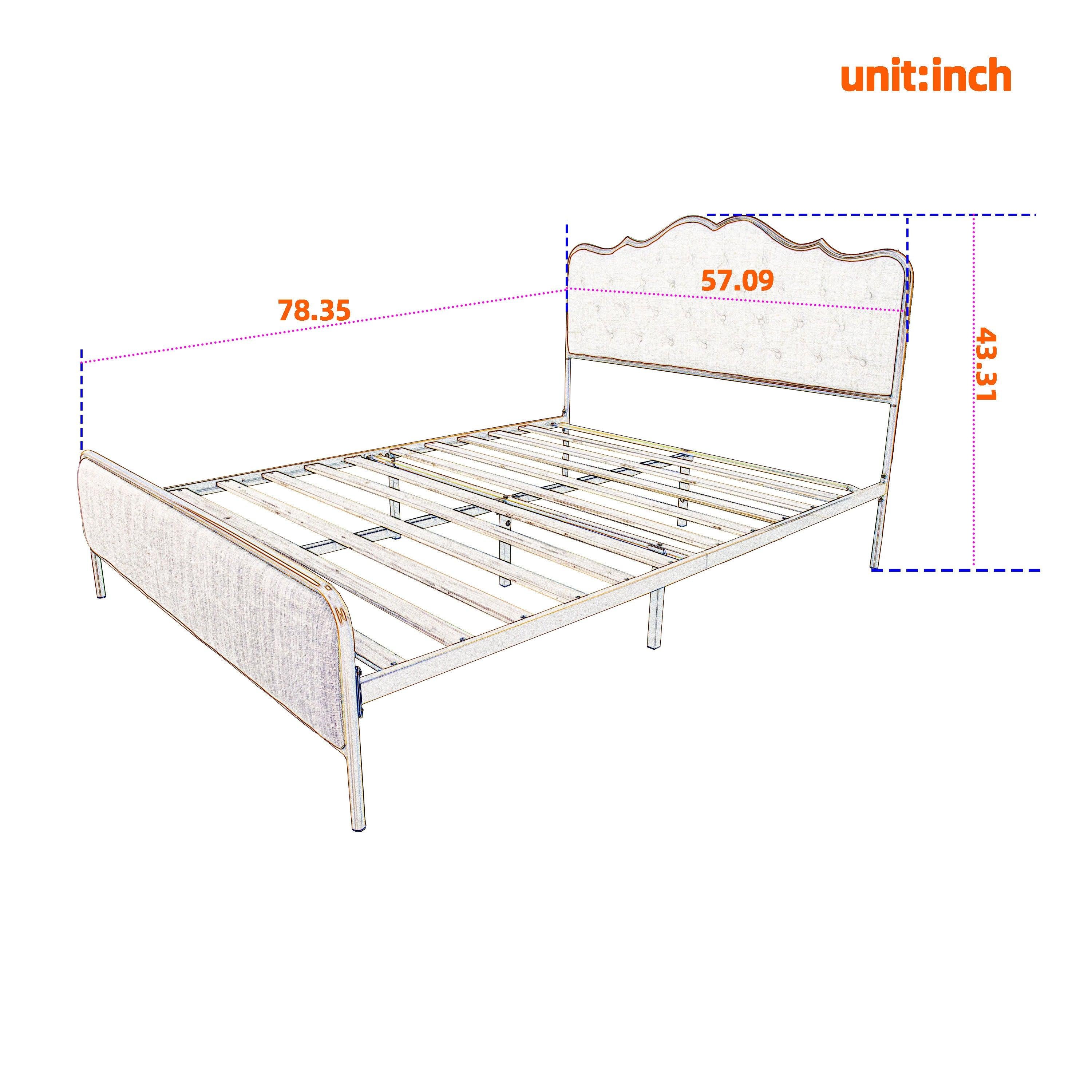 Buckle shaped backrest, metal frame, solid wood ribs, sponge soft bag, comfortable and elegant atmosphere, coffee, f-size