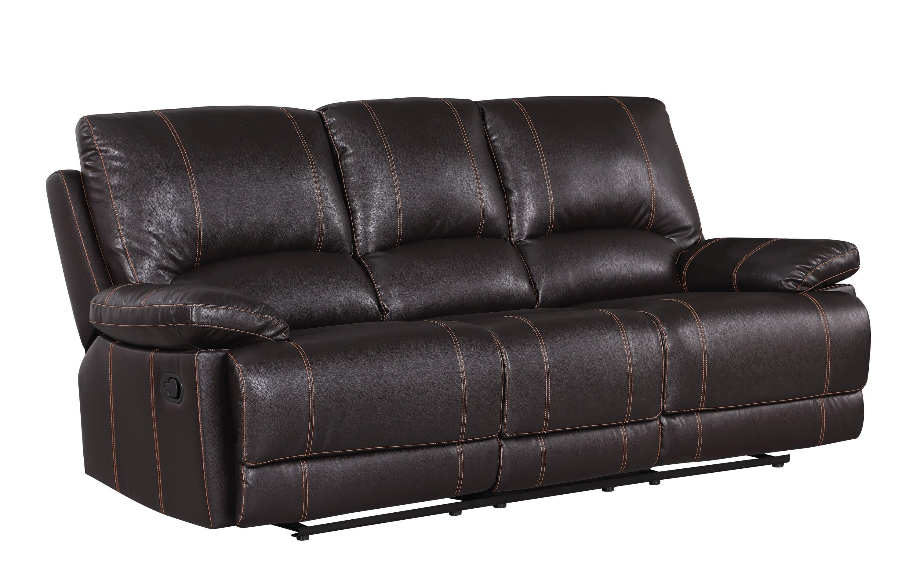 Global United Leather-Air Recliining  Sofa