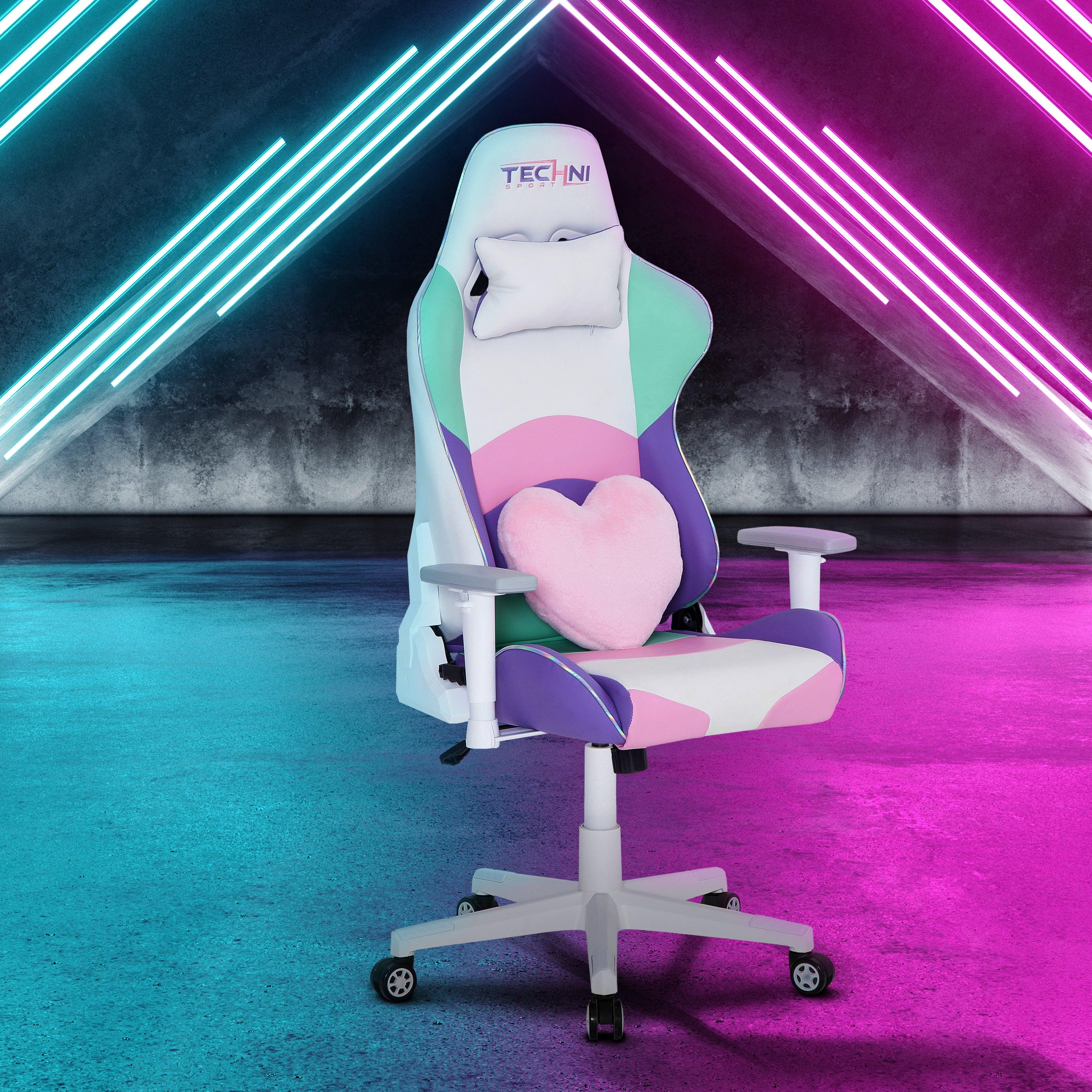 Techni Sport TS-42 Office-PC Gaming Chair, Kawaii