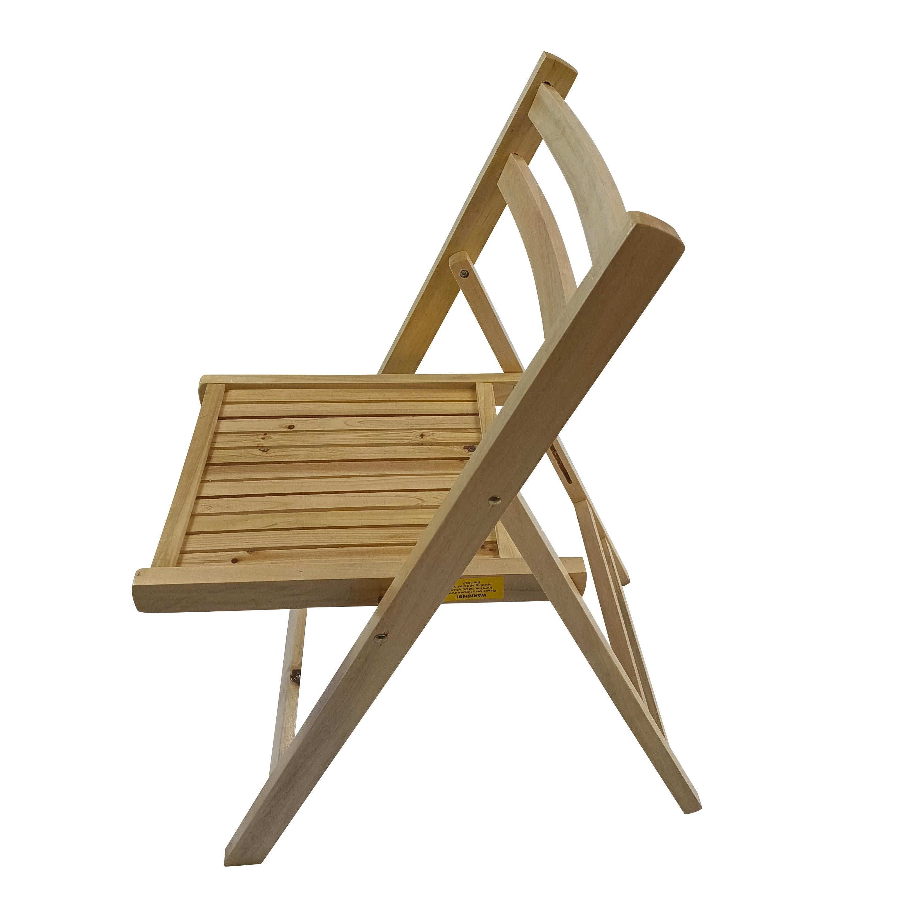 Furniture Slatted Wood Folding Special Event Chair - Wood, Set of 4 ，FOLDING CHAIR, FOLDABLE STYLE