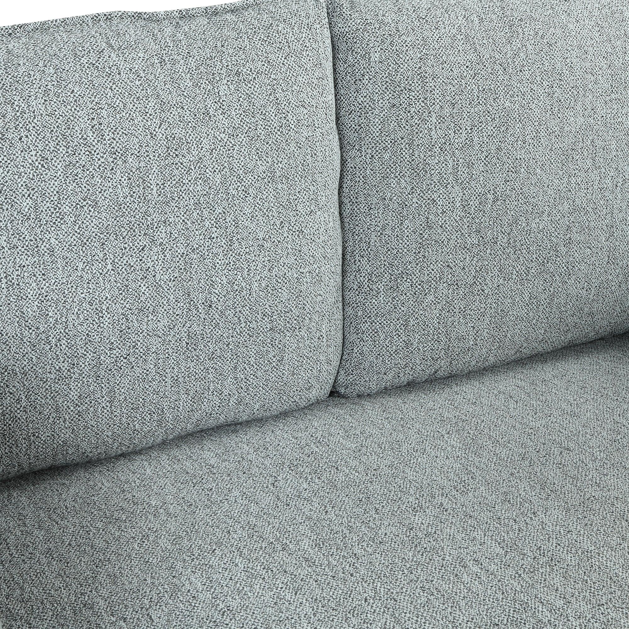 76.2"Modern Style 3 Seat Sofa Linen Fabric Upholstered Couch Furniture 3-Seats Couch for Different Spaces,Living Room,Apartment