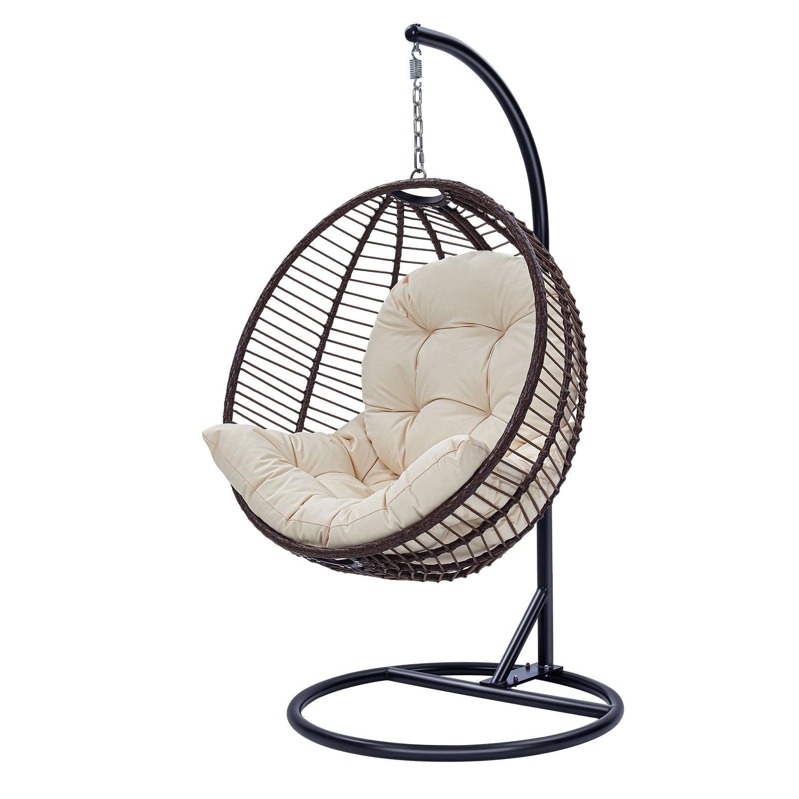 ROUND SHAPE SWING CHAIR PATIO GRADEN HOME