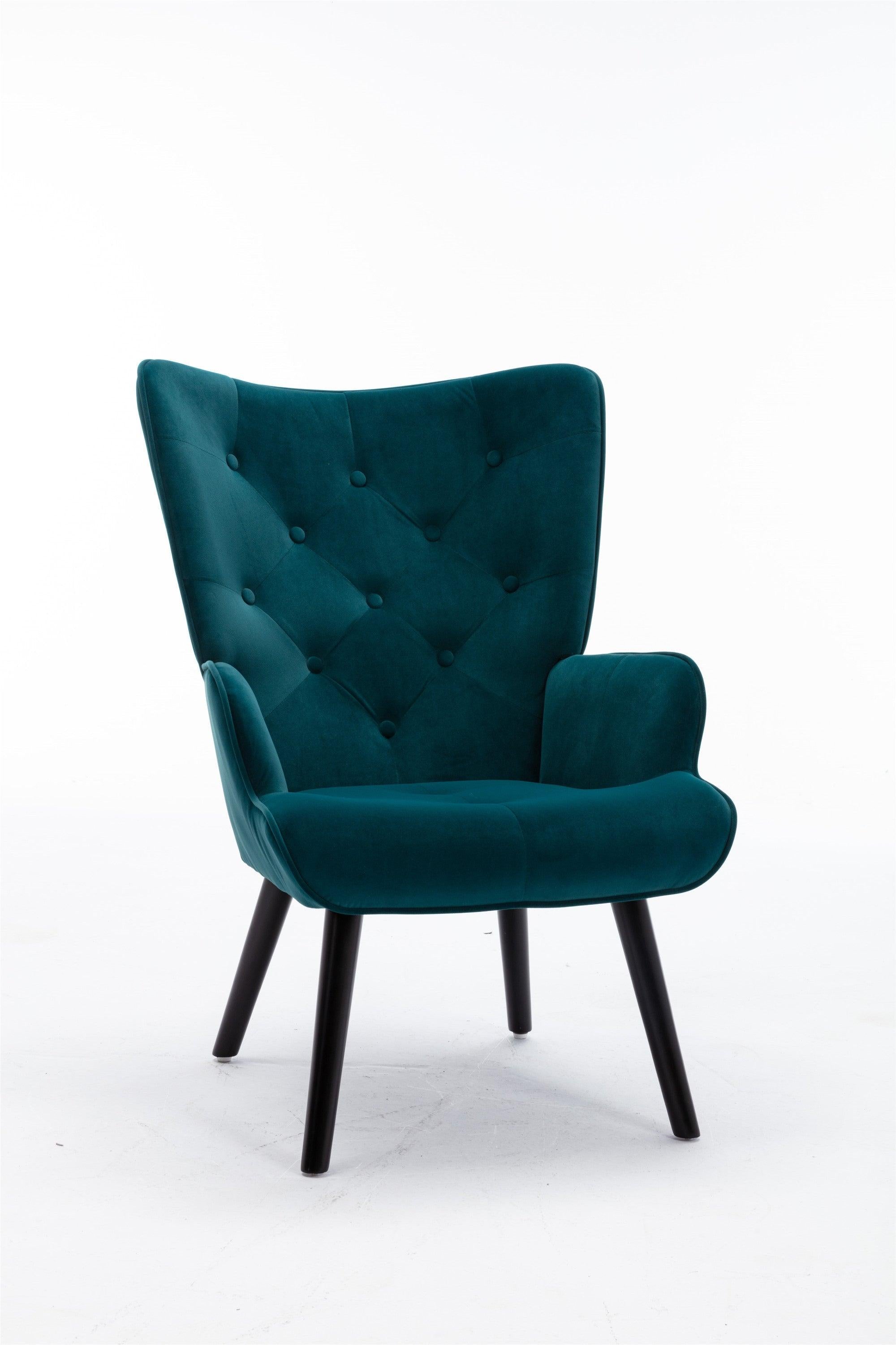 Accent chair  Living Room/Bed Room,Modern Leisure  Chair  Teal