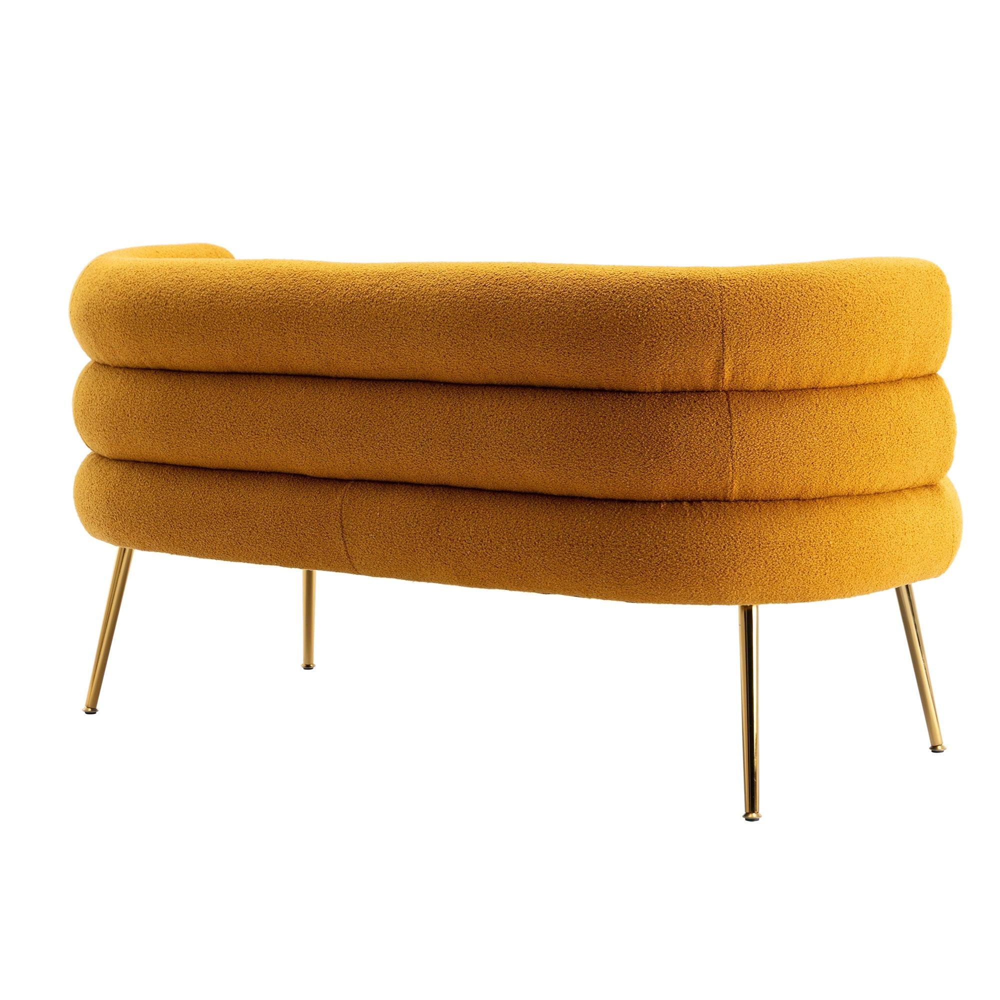 Accent  Chair  ,leisure sofa  with  Golden  feet