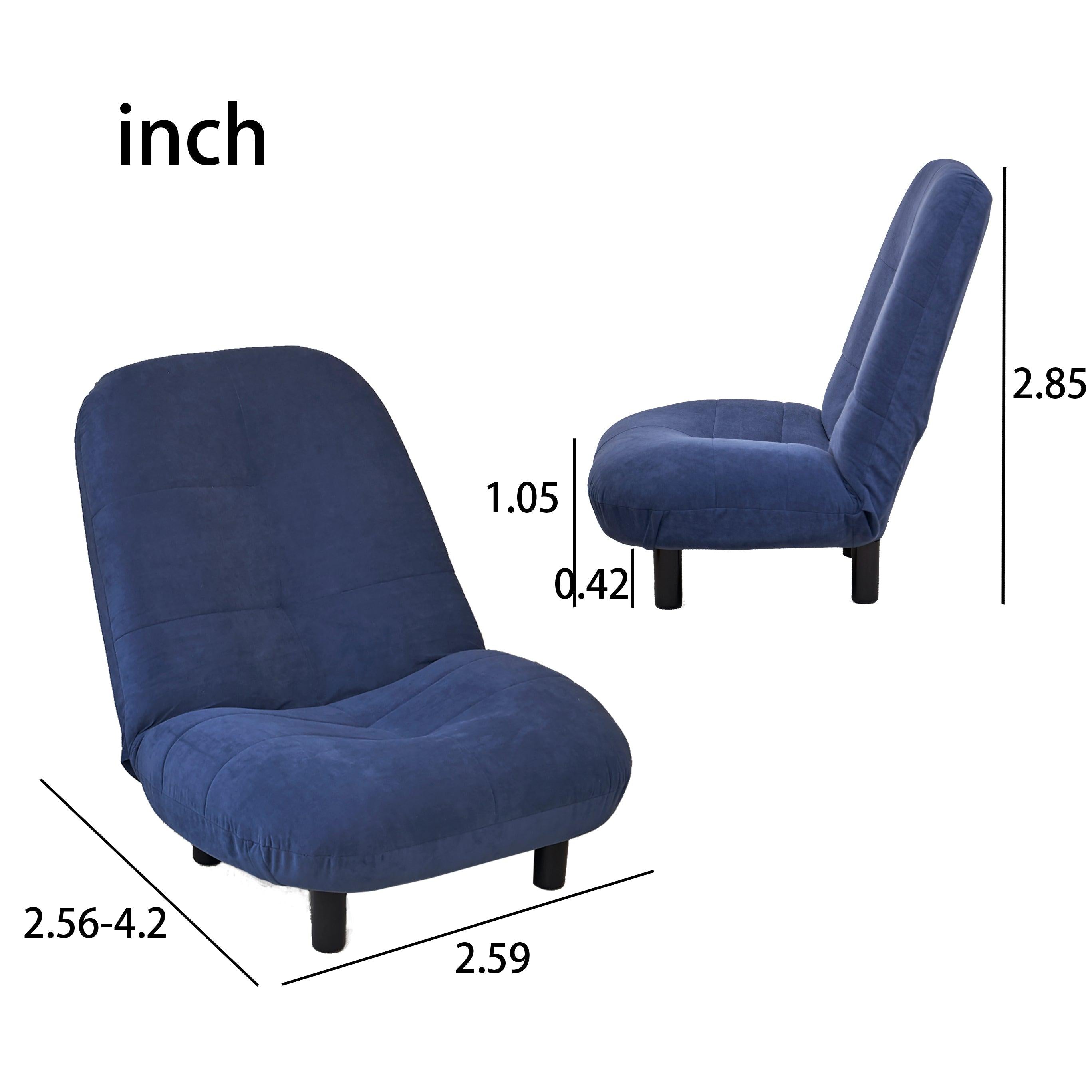 Single sofa reclining chair Japanese chair lazy sofa tatami balcony reclining chair leisure sofa adjustable chair